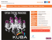 Tablet Screenshot of kubaavize.izmirimport.com