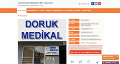 Desktop Screenshot of dorukmedikal.izmirimport.com